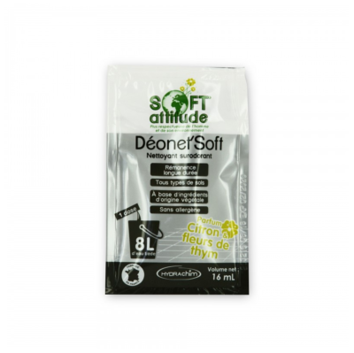 Dosette sol 2D Nettoyant Surodorant CITRON FLEURS DE THYM - X 60