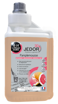 JEDOR PAMPLEMOUSSE 3D - 1L Détergent, Désodorisant et Désinfectant