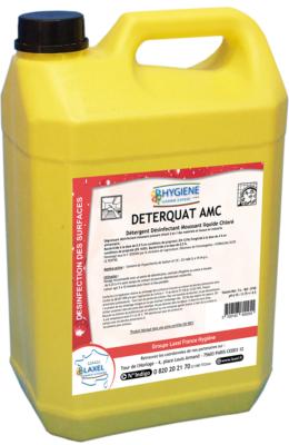 Détergent désinfectant chloré DETERQUAT AMC - 5L