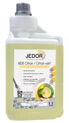 Nettoyant sol Détergent désinfectant désodorisant CITRON 3D - 1L
