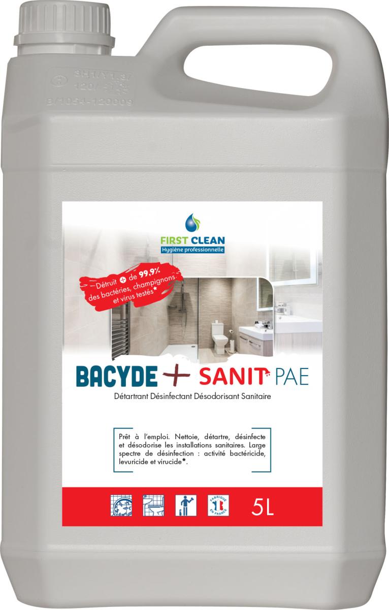 Bacyde+ Sanit' PAE 5L