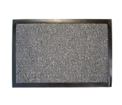 Tapis antipoussière corrida 90 x 150 cm gris