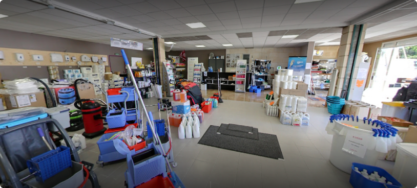 Photo intérieur magasin SGDS