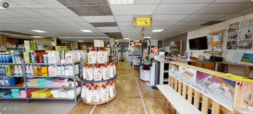 Photo intérieur magasin SGDS